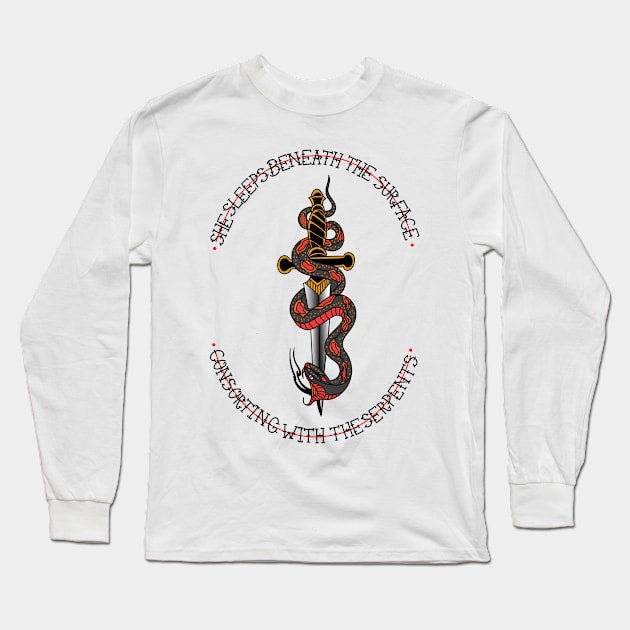 Serpents Long Sleeve T-Shirt by Jessimk